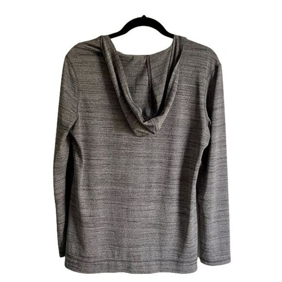 Reel Legends Gray Pull Over Hoodie Womens Large - Picture 5 of 8